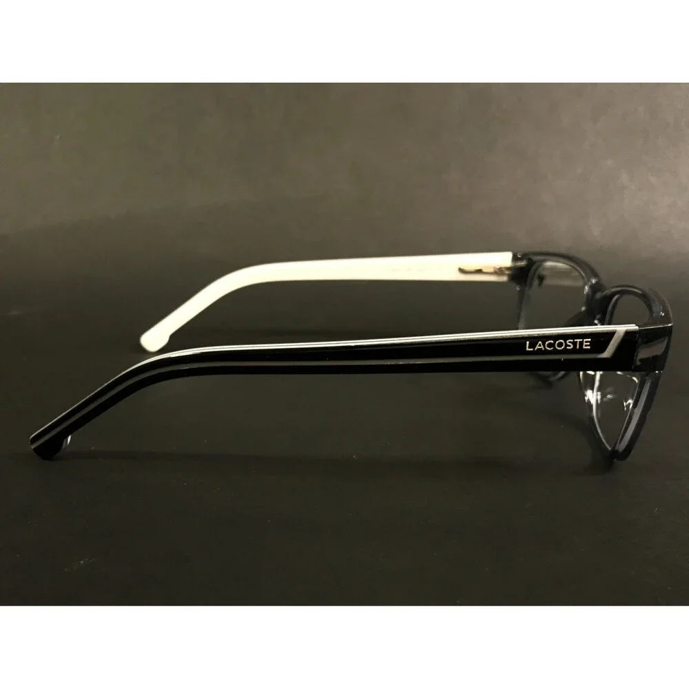 Lacoste Eyeglasses Frames L2692 035 Transparent Gray White Rectangle 54-17-145
